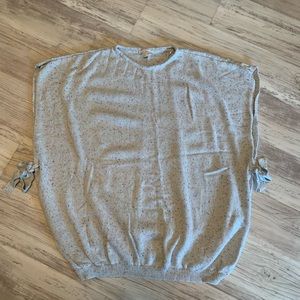 Loft Sleeveless Poncho - XS